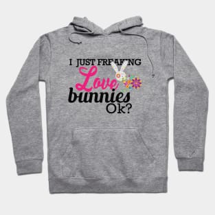 Bunny - I just freaking love bunnies OK? Hoodie